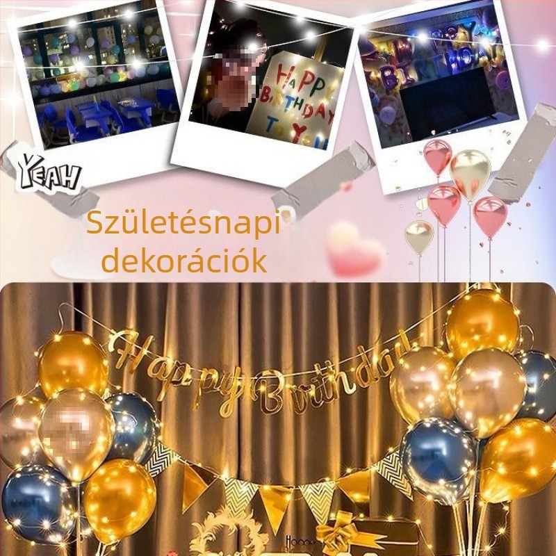 Rézdrótos LED-sor, villogó csillagos ég effekt – dekoratív világítás DIY-hoz