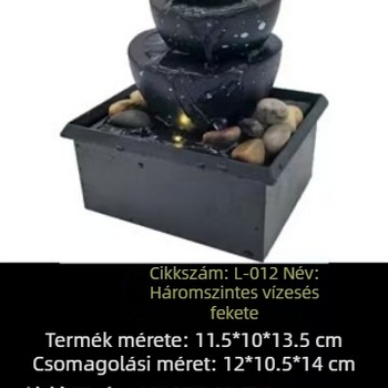 Akvarisztikus dísz folyóvíz hatással