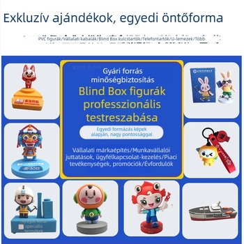 PVC puha gumi 3D karikatúra kulcstartó - személyre szabott INS stílus