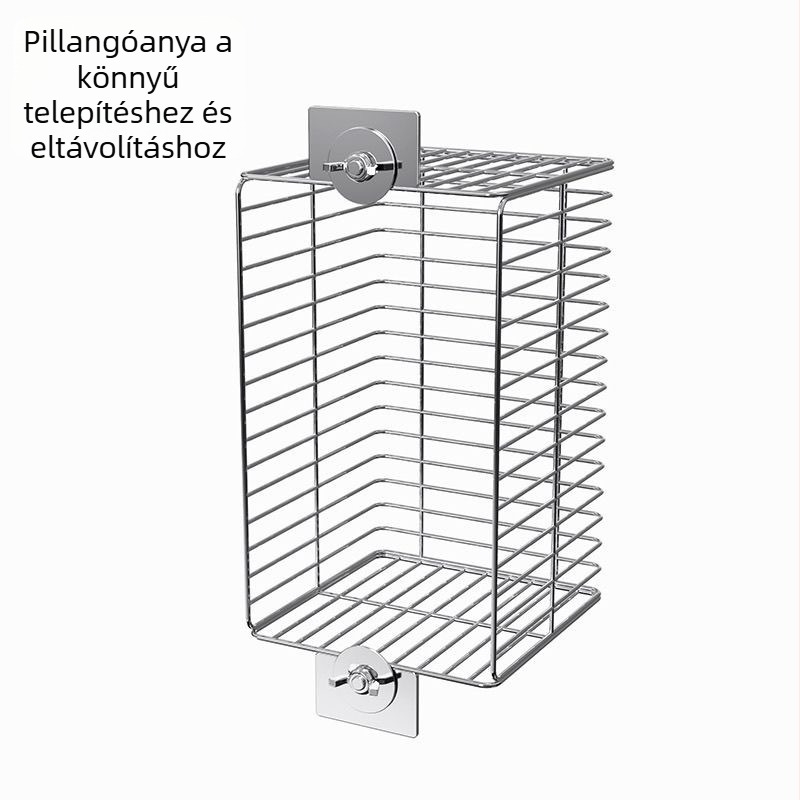 Rozsdamentes acél antiégési lámpaernyő madárkalitkához