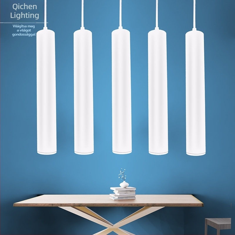 Kör alakú LED-függőlámpa éttermek és bárok számára, fekete, minimalist stílus, 12W, egyfejű, testre szabható dizájn