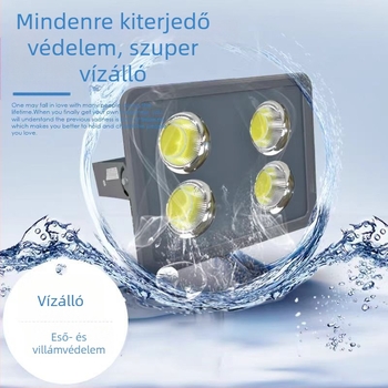 LED kültéri vízálló vetítőfény jelzésekhez, udvarhoz és utcai világításhoz, spotfény, toronyvilágítás, ipari világítás