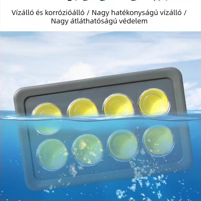 LED kültéri vízálló vetítőfény jelzésekhez, udvarhoz és utcai világításhoz, spotfény, toronyvilágítás, ipari világítás