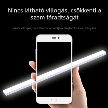 LED háromvédelmes tisztító lámpa integrált tartóval, porálló fénycső irodába és osztályterembe