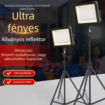 Napelemes kültéri fényszóró a kerthez, IP66 vízálló, éjszaka automatikus bekapcsolás