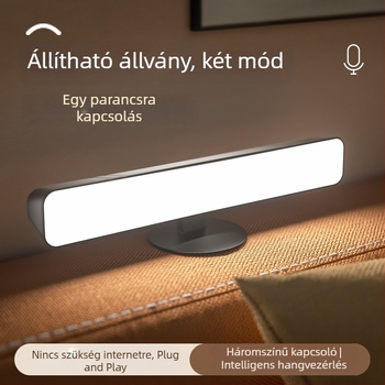 AI-vezérelt éjszakai lámpa hálószobába és olvasáshoz, gyerekeknek és kollégiumi szobákba