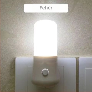 3W LED éjszakai fény USB-s tápegyséssel, baba etetéséhez, éjjeliszekrényre helyezhető lámpa, kompakt a szobához és a kollégiumhoz