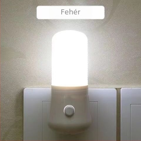 3W LED éjszakai fény USB-s tápegyséssel, baba etetéséhez, éjjeliszekrényre helyezhető lámpa, kompakt a szobához és a kollégiumhoz