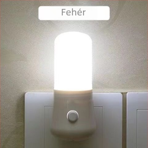 3W LED éjszakai fény USB-s tápegyséssel, baba etetéséhez, éjjeliszekrényre helyezhető lámpa, kompakt a szobához és a kollégiumhoz