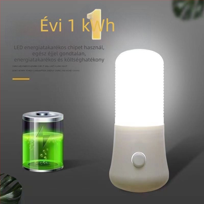 3W LED éjszakai fény USB-s tápegyséssel, baba etetéséhez, éjjeliszekrényre helyezhető lámpa, kompakt a szobához és a kollégiumhoz