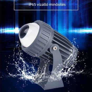 LED reflektor külső világításhoz, 10W, IP65, alumínium ház, 6000K, 120° fénycsóva