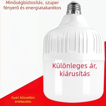 LED energiatakarékos izzó állandó árammal, E27 csavaros és B22 Bajonet aljzattal, nagy teljesítményű, fehér fény