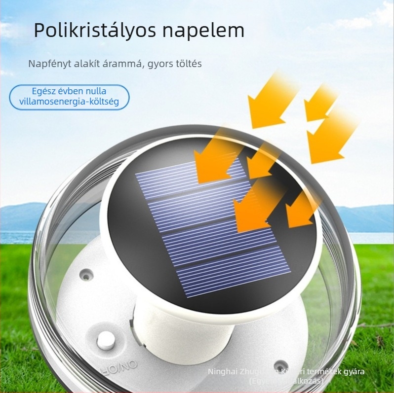 Napelemes úszó fények kültéri használatra, vízálló tó- és kertvilágítás, éjszakai világítás, három üzemmód
