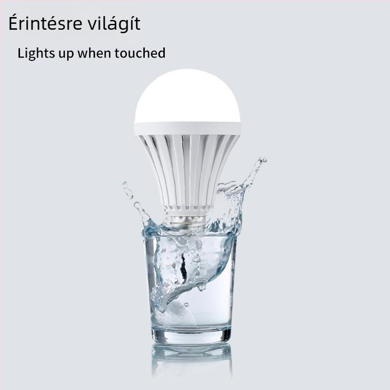 Lapos LED-vészvilágítás beépített akkumulátorral, B22 foglalat, 230° fénycsugár, 120–135 lm/W, CRI 80–90, IP30, dimmer nélküli, 2 éves garancia