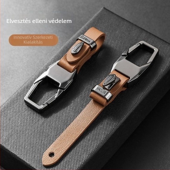 Autókulcs-kiegészítő férfiaknak – minimalist design, magas minőségű derék kulcstartó, anti-lopás funkcióval, kreatív kulcstartó gyűrű