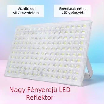 LED reflektor 50W Ant-Style stílusban, nagy fényerő 8000 lm, IP67, 180° fényvető szög, kültéri-beltéri használatra