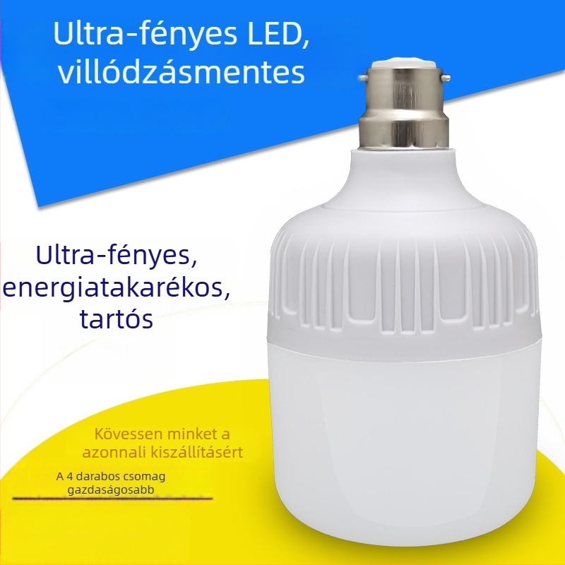 Új LED izzó 3W akasztóhoroggal, 5W B22-es bajonettes foglalat, retró stílus, rendkívül fényes, energiatakarékos 7W