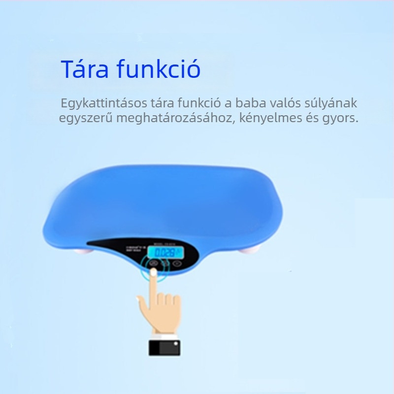Okos baba elektronikus mérleg otthoni használatra – újszülött magassága és testsúlya