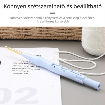SKC punch needle készlet – kézi hímzőtű gyapjúhoz, DIY kötéshez