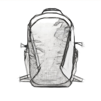 1125 26L nylon hátizsák, vízálló, mindennapi használatra, 2025 tavasz