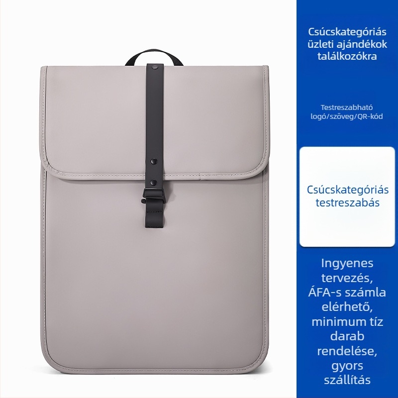 Prémium férfi üzleti hátizsák nemzetközi utazásokhoz, városi dizájn, egyedi logóval, 16 hüvelykes laptophoz