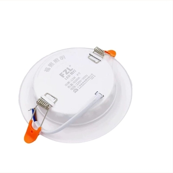 Fuzhao LED beépíthető mennyezeti downlight, rozsdamentes acél, kovácsoltvas hatás, 4–6 hüvelyk, spotlámpa