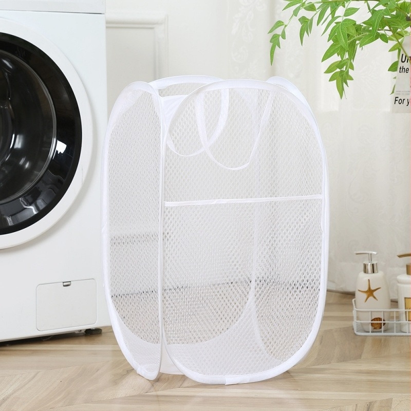 Összecsukható piszkos ruhák kosara fürdőszobába és otthoni tároláshoz, modern minimalist dizájn