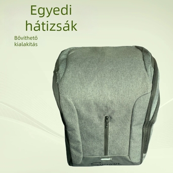 Összecsukható laptop hátizsák, denim anyagból, több zsebbel, uniszex üzleti hátizsák, 15,6 hüvelykes laptop rekesz