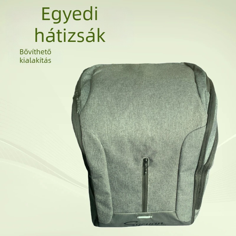 Összecsukható laptop hátizsák, denim anyagból, több zsebbel, uniszex üzleti hátizsák, 15,6 hüvelykes laptop rekesz
