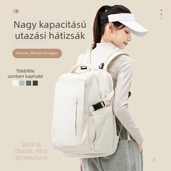 Flcc nejlon férfi hátizsák, 15 hüvelykes laptophoz, üzleti út – nagy kapacitású, 20–35 L, többfunkciós számítógéptáska