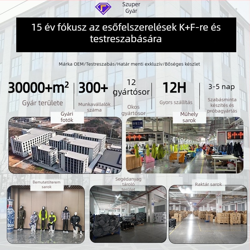 Kiegészített hosszított esőköpeny felnőtteknek, hátizsákkal kompatibilis, túrázásra és kerékpározásra