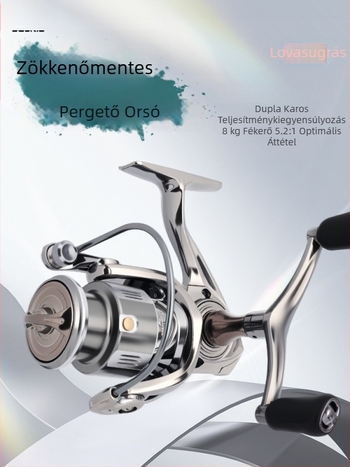 Deukio teljes fémtestű spinning orsó – hosszú dobásokhoz, sokoldalú horgászat
