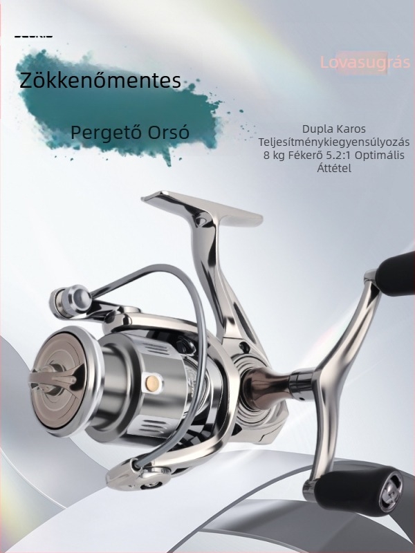 Deukio teljes fémtestű spinning orsó – hosszú dobásokhoz, sokoldalú horgászat