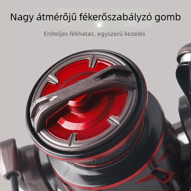 DEUKIO ultra könnyű spinning orsó csalihorgászathoz, damilhoz és hosszú dobásokhoz, tengeri botokhoz