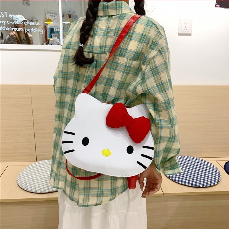 KT Cat hátizsák koreai stílusban, lányoknak, utazásokhoz és szabadidőhöz
