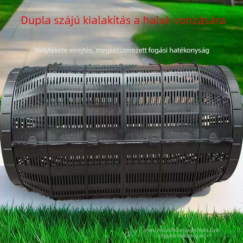 Új kültéri, leválasztható dupla nyílású angolna kosár, hordozható, loach