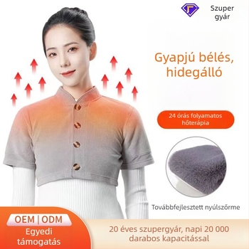 Unisex vállmelegítő mesterséges nyuszi szőréből készült őszi-téli szezonra, mellény a nyaknak és vállvédő