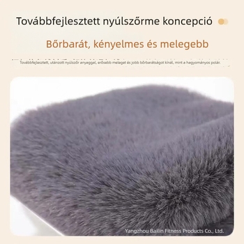 Unisex vállmelegítő mesterséges nyuszi szőréből készült őszi-téli szezonra, mellény a nyaknak és vállvédő