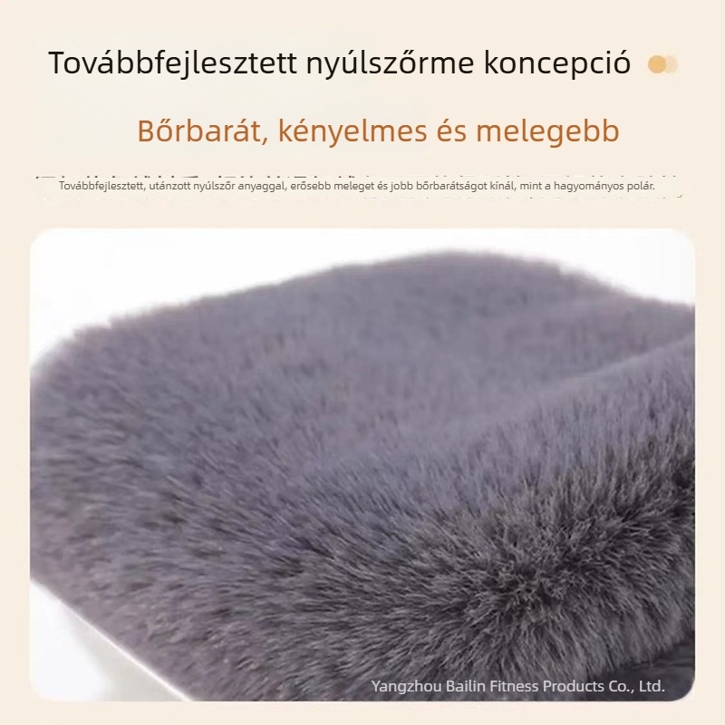 Unisex vállmelegítő mesterséges nyuszi szőréből készült őszi-téli szezonra, mellény a nyaknak és vállvédő