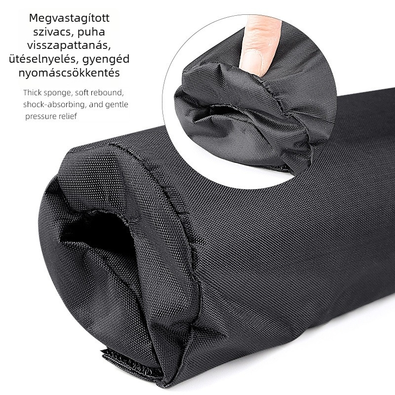 Vállvédő párna a bárhoz súlyemeléshez, nyak- és vállvédelem, vastag szivacs