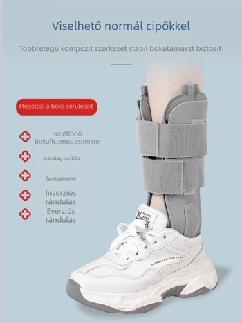 Felfújható bokaortézis légpárnás védelemmel – támogatás rándulás esetén, stabilizáció és korrekció varus/valgus