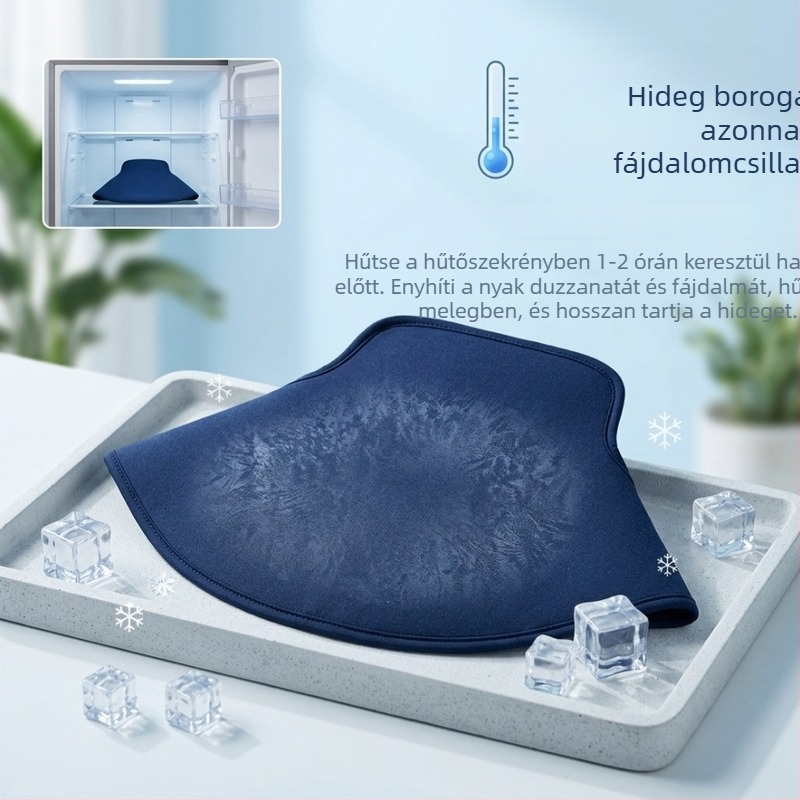 Gél vállvédő lapok hideg és meleg kompresszióhoz, vállvédő, nyakvédő