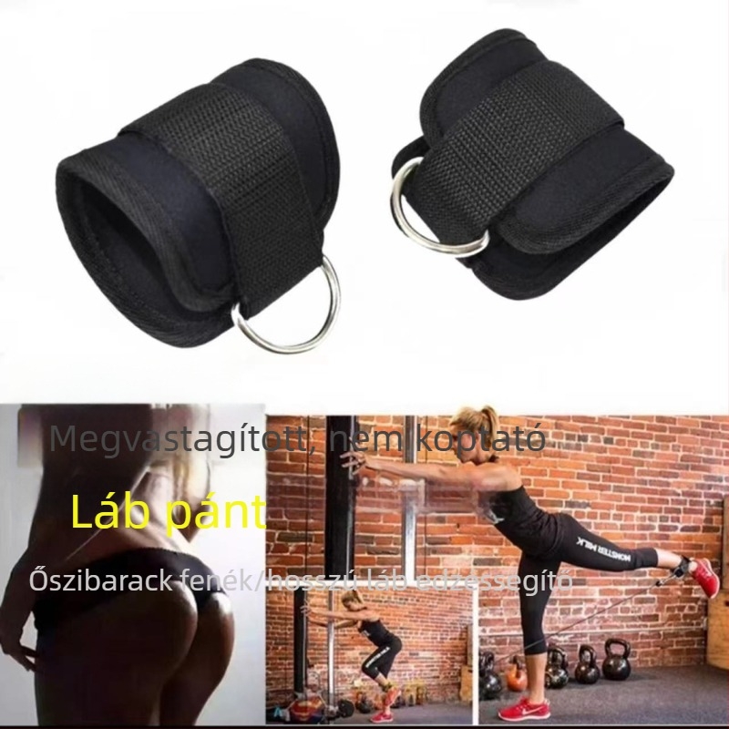 Csípő- és bokaöv csattal – otthoni fitnesz eszköz erőnléti edzésekhez