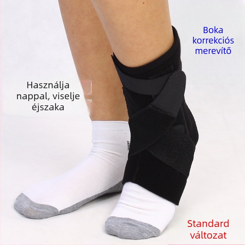 Bokakorrigáló ortézis a lábra és a lábfejre; védelem sprain ellen, varus/valgus korrekció és stroke utáni rehabilitáció