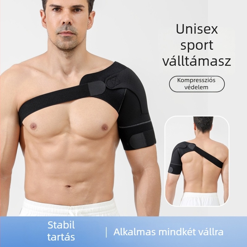 Szabályozható, lélegző vállpánt sporthoz és edzéshez, négy évszakos vállvédő támogatás