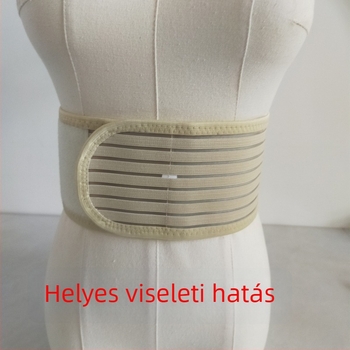 Légáteresztő deréköv hasi támasz, edzéshez, tánchoz és sporthoz
