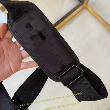 Nylon utazótáska nőknek és férfiaknak — edzőtáska, váll- és crossbody táska, városi minimalista stílus