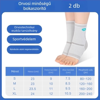 Kefu professzionális orvosi boka-tartó, szalag-szakadás és bokasérülések esetén, meleg kompressziós viselet a felépüléshez
