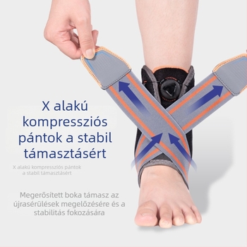 Boka immobilizáló ortézis a bokarándulás utáni rehabilitációhoz, sportvédő