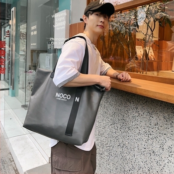 Nagy kapacitású nylon Tote táska, Harajuku stílus, japán ihletés, mindennapi uniszex, kézben vagy vállon